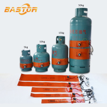 customized indoor Flexible silicone rubber gas tank heater